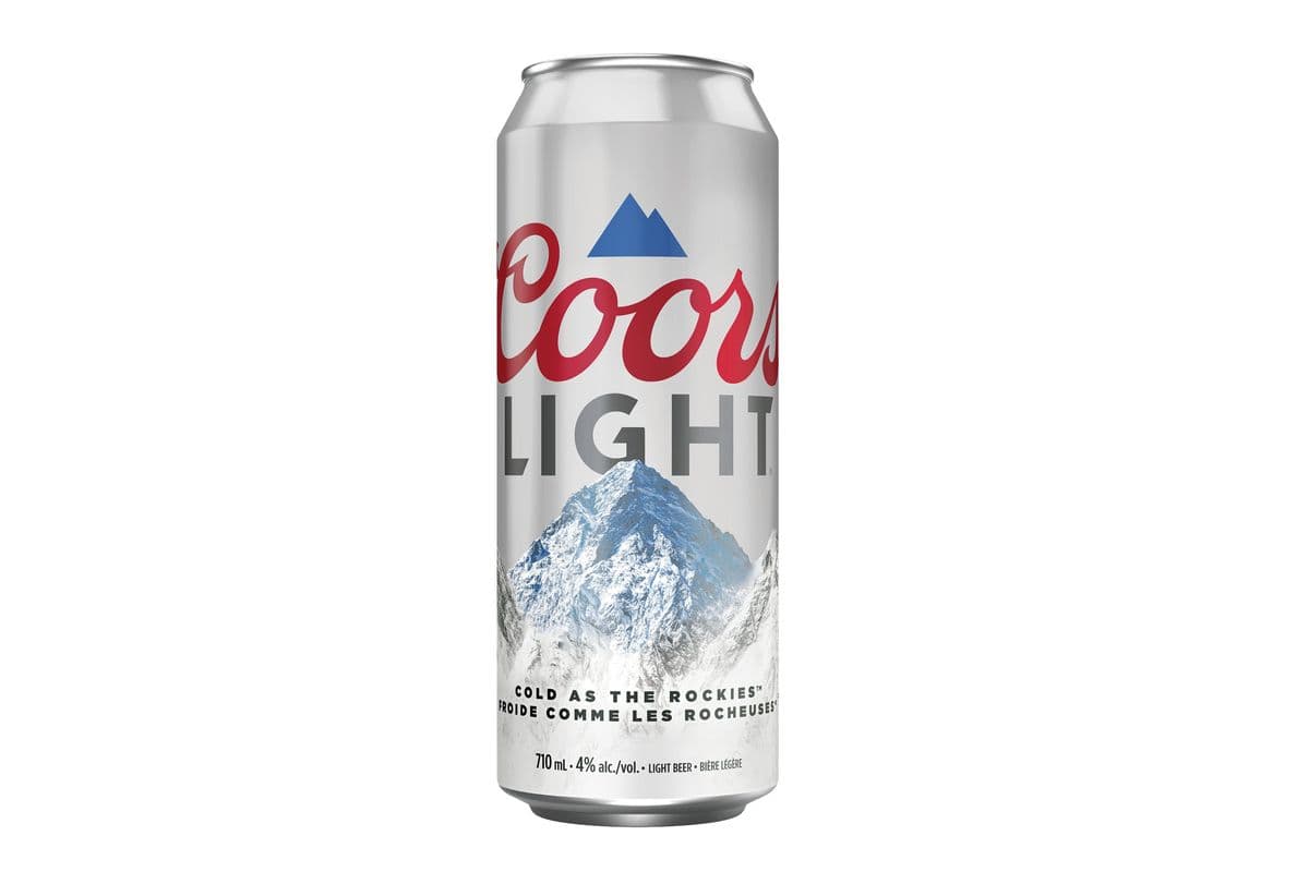 Coors Light 77621 (1 x 710ml Can)