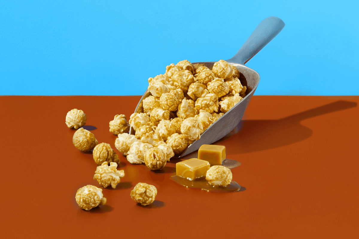 Creamy Caramel Popcorn