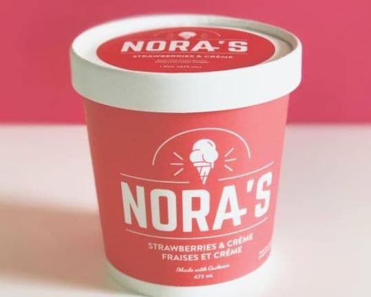 NORA'S STRAWBERRY & CREME FRAISE 473ML
