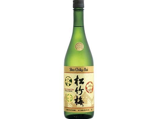Sho Chiku Bai Sake Kosher, 750mL asian spirits (15% ABV)