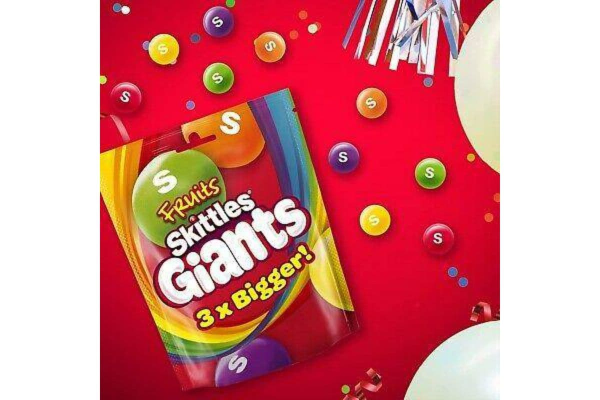 Skittles Giants Fruits (132 g)