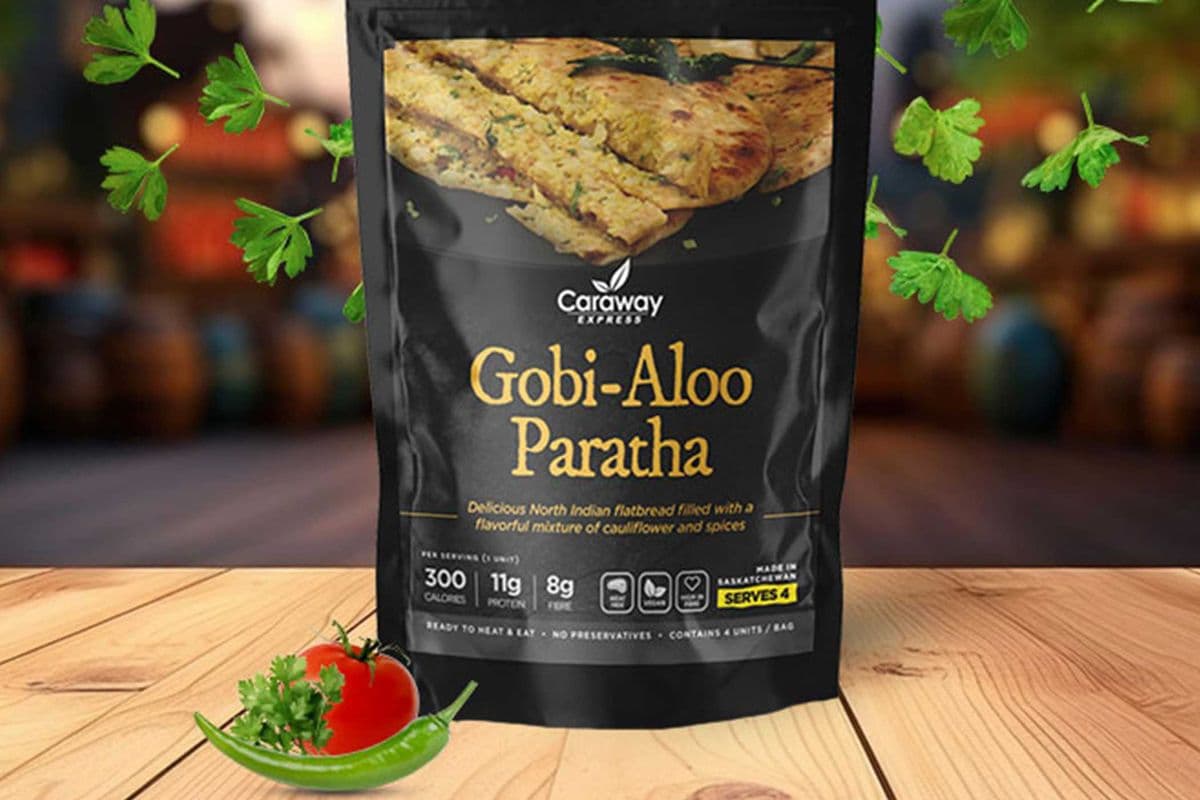 Gobi-Aloo Paratha (4 pieces) Frozen