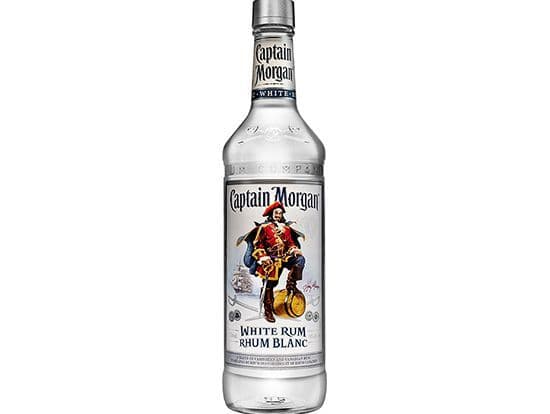 Captain Morgan White, 750mL rum (40.0% ABV)