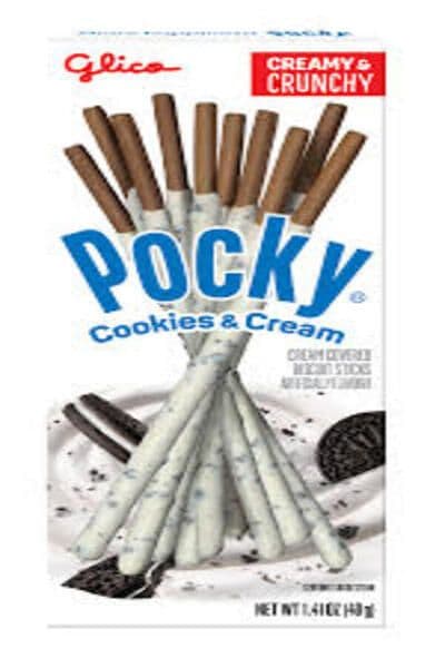 Pocky Biscuits et Creme 40g/ Pocky Cookies & Cream 40g