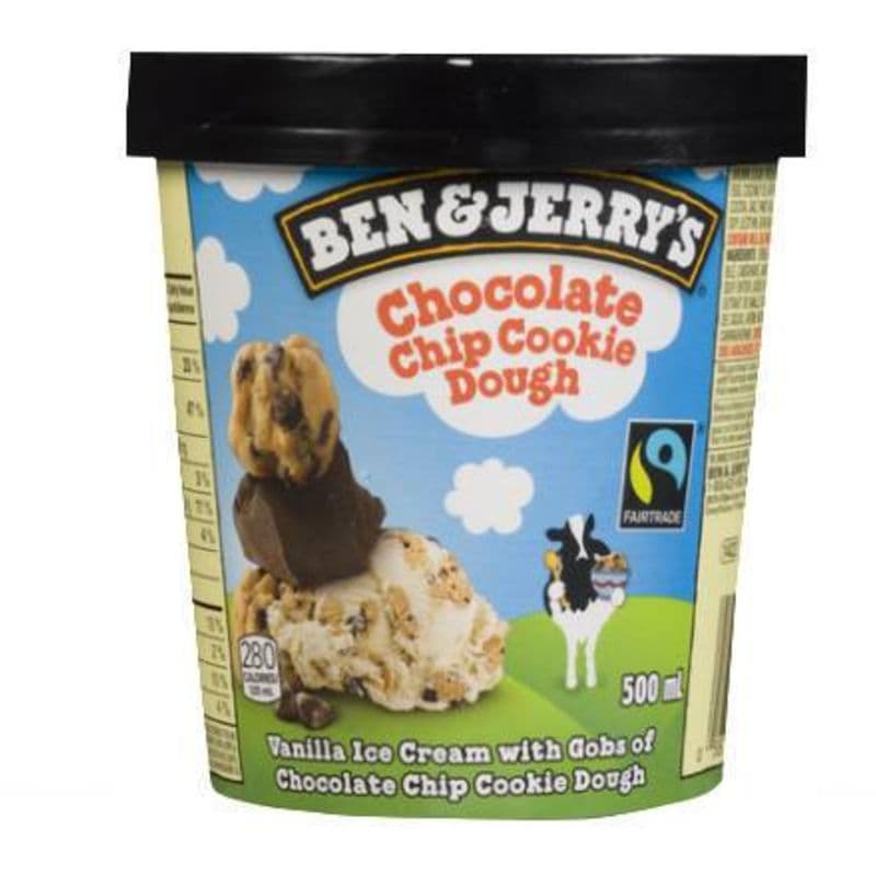 Ben and Jerry's - Chocolate Chips Cookie Dough