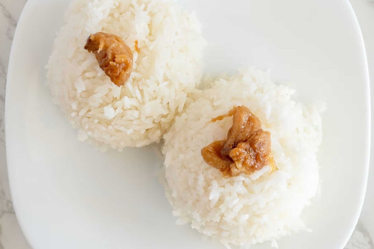 Steamed white Rice