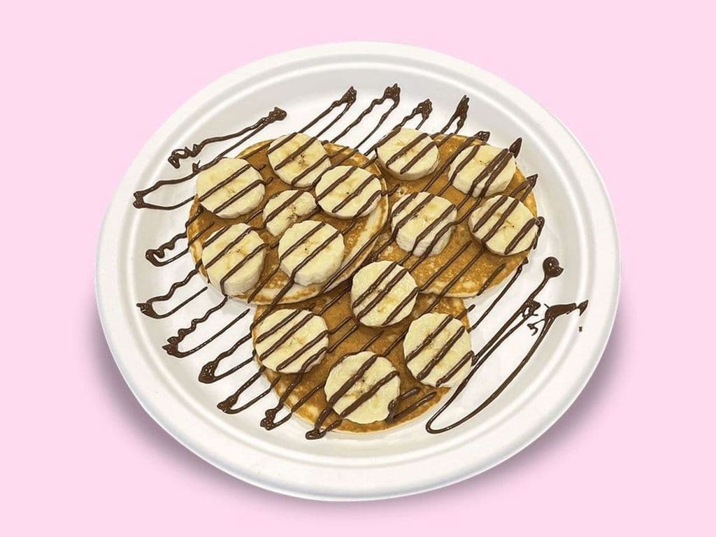 Banana Nutella Pancakes