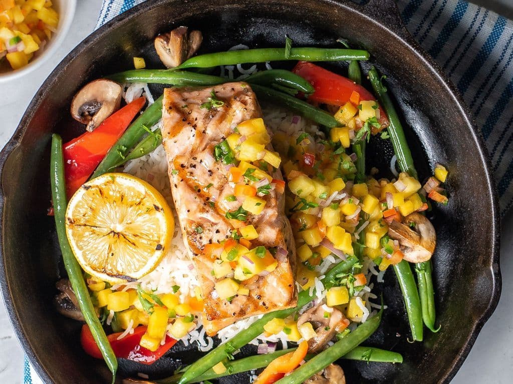 Pineapple Mango Salmon