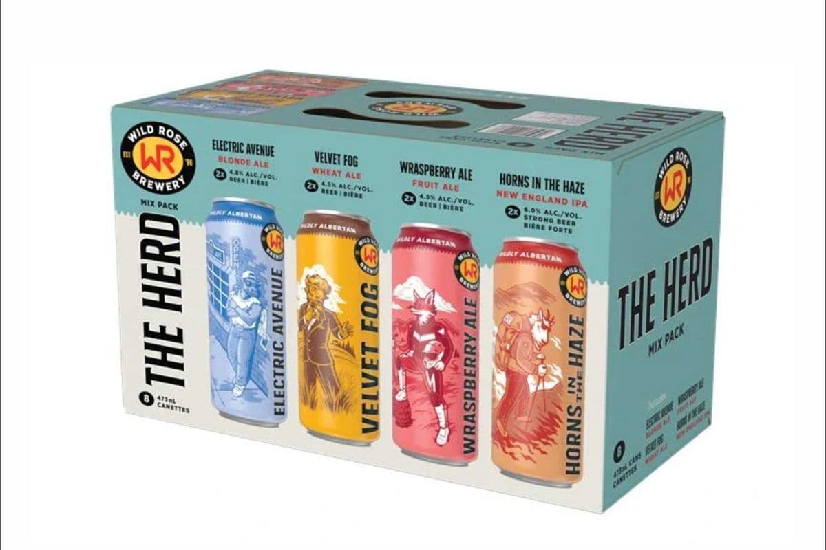 Wild Rose The Herd Mix Pack (8 Pack) (8 x 473ml)