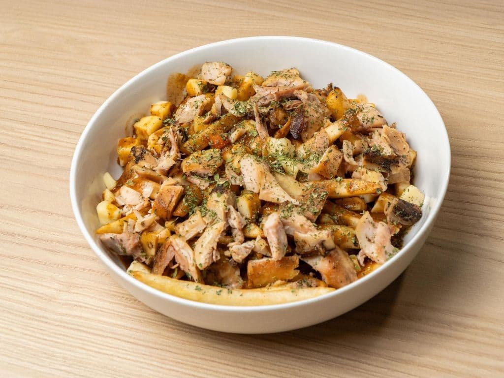 Jerk Chicken Poutine