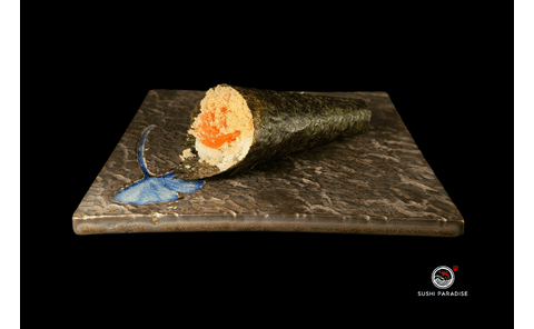 167. Spicy Crispy Salmon Hand Roll