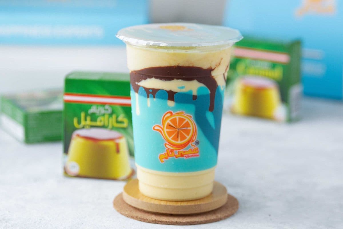 Cream Caramel Milkshake