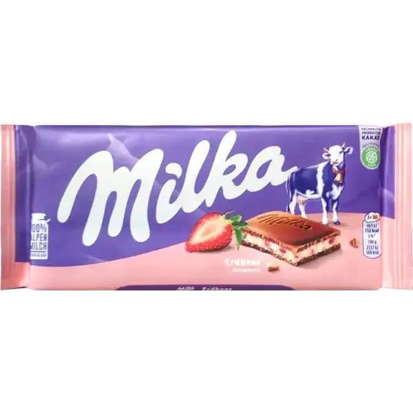 Chocolat Milka Fraise