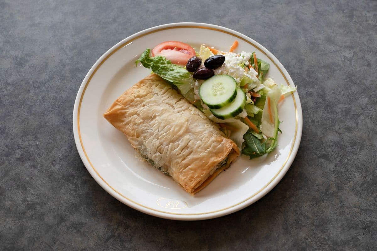 Spanakopita (Greek spinach pie)