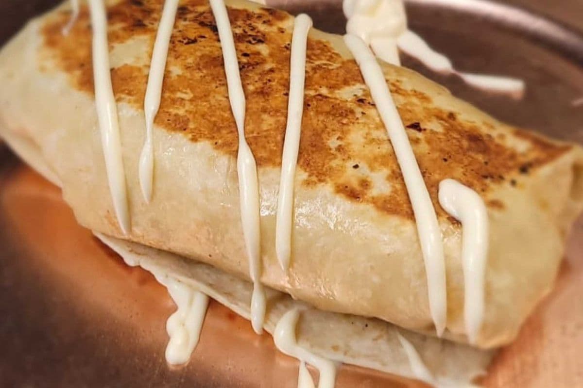 Grilled Butter Chicken Wrap
