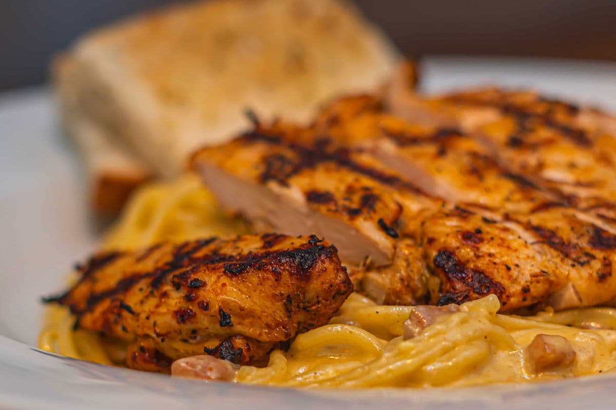 Cajun Chicken Carbonara