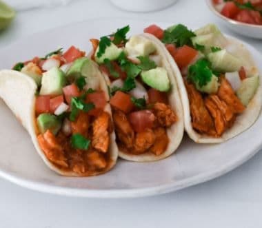 Bayside Better Butter Chicken Tacos