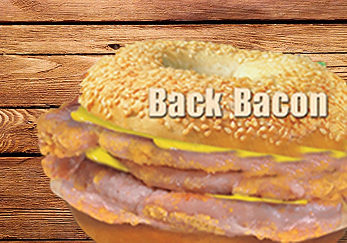 Back Bacon, Egg, and Cheese Sandwich