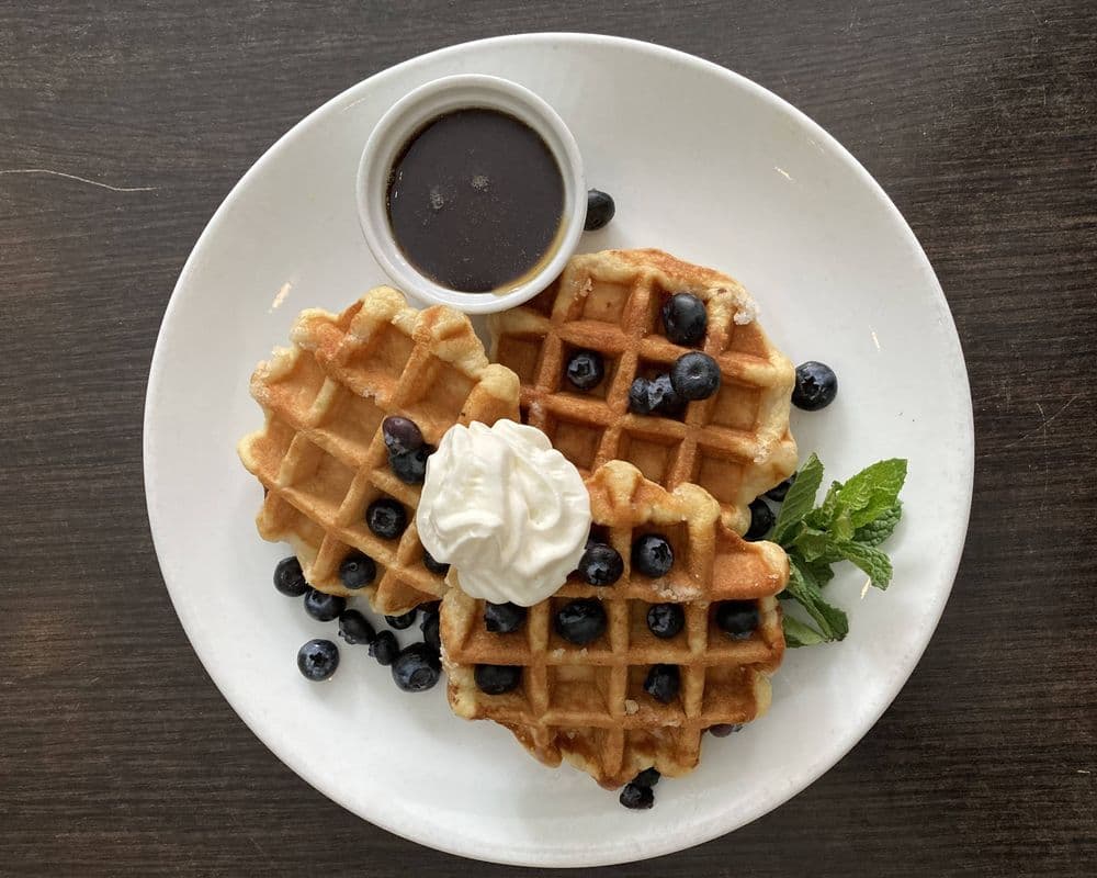 Blueberry Waffles