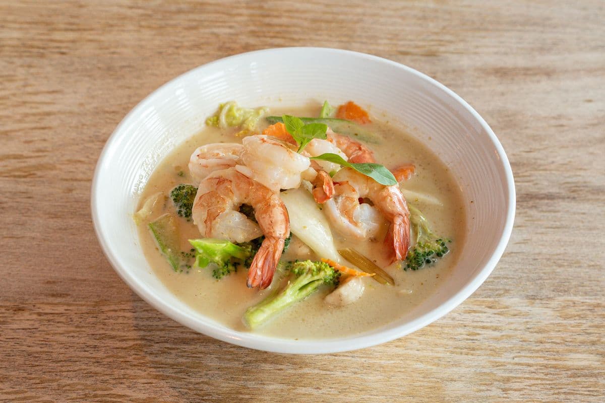 Green Curry Shrimp