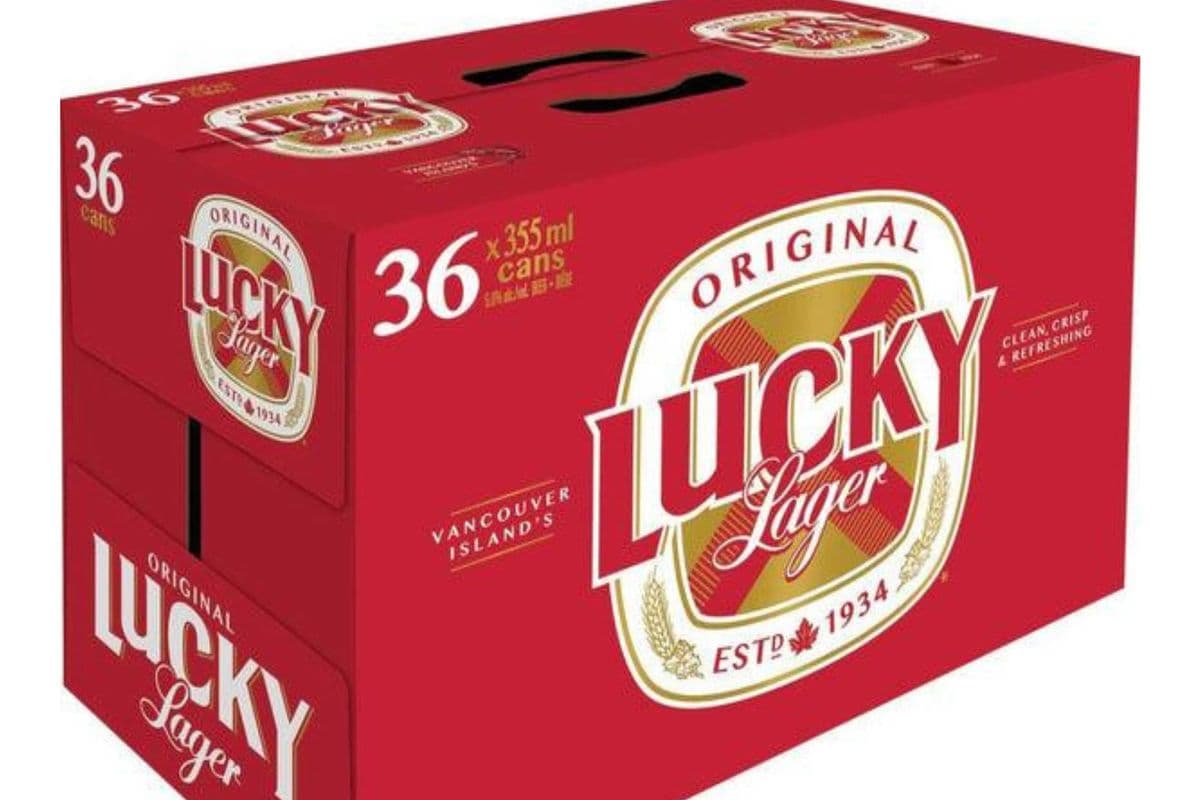 LUCKY LAGER 36*355ML CANS (1 x 355ML)