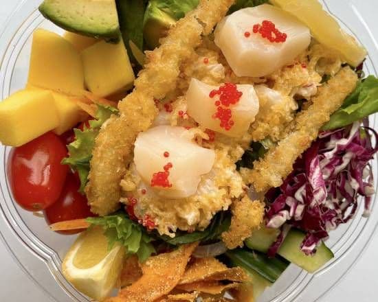 18. Poké Pétoncle Épicé / Spicy Scallop Poké