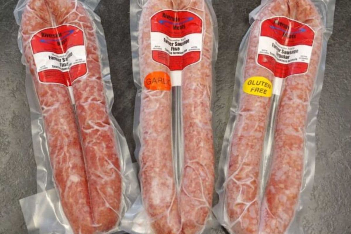 Riverside Meats Farmer Sausage - Regular Fine Ground (1 pc)
