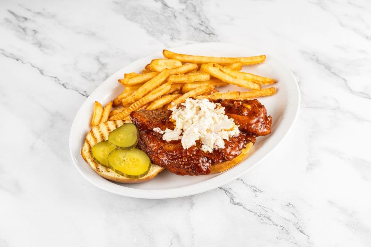 Nashville Hot Honey Chicken Sandwich
