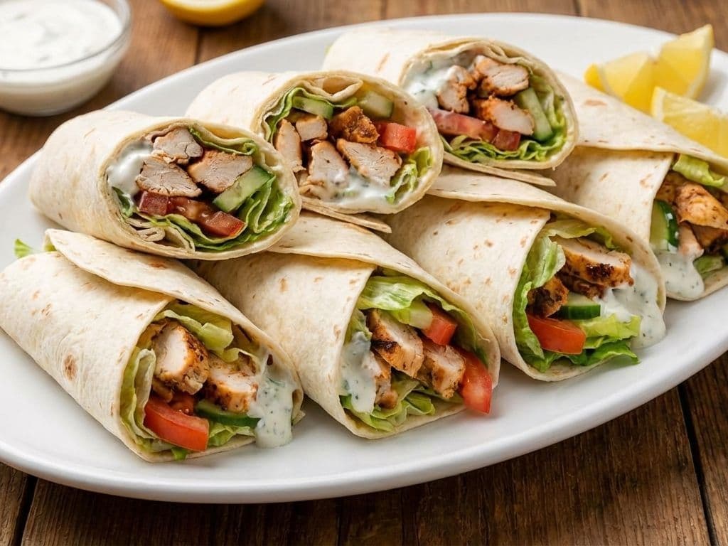 Chicken Kebab Wrap