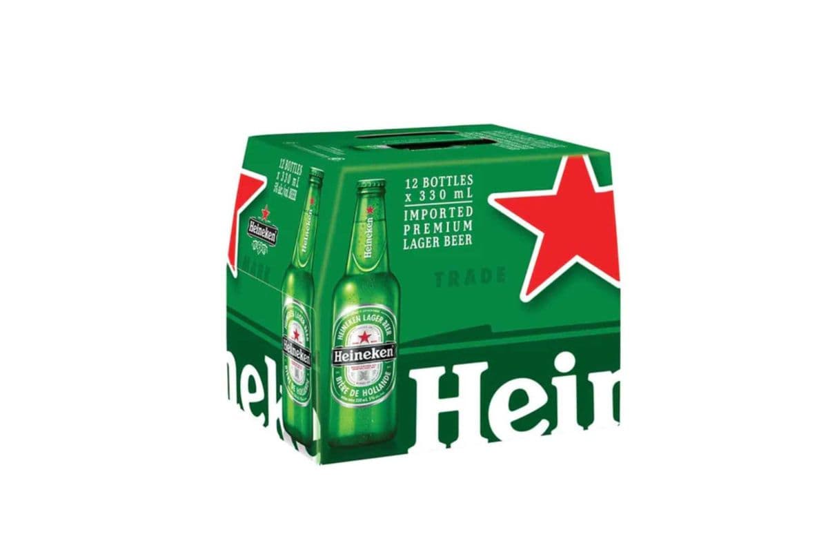 Heineken (12 Pack) (12 x 330 ml Bottle)
