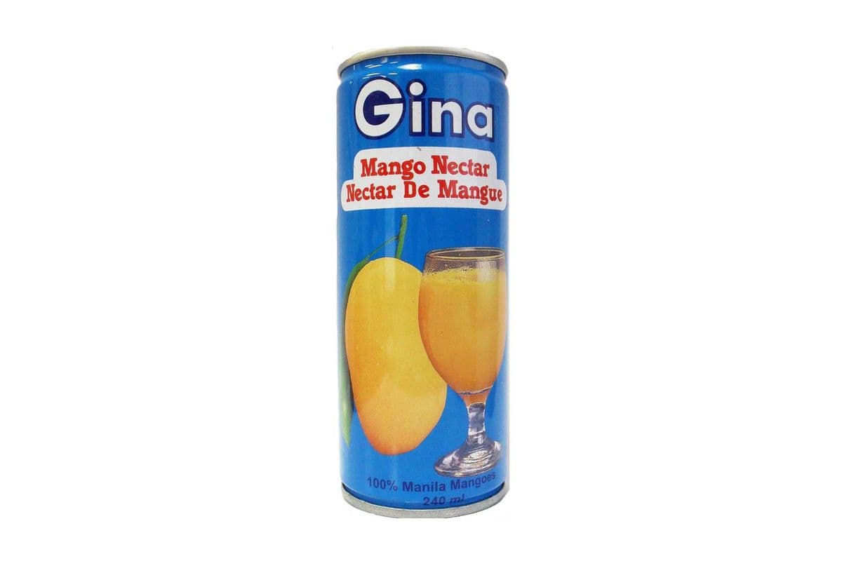 Gina Mango Drink in can