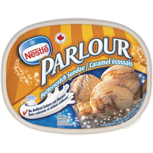 Parlour Creme glacee Caramel Ecossais 1.5L / Parlour Butterscotch Sundae Ice Cream 1.5L