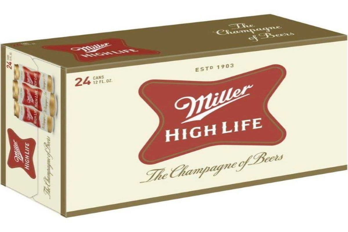 Miller High Life (24 Cans) (1 x 355ML)