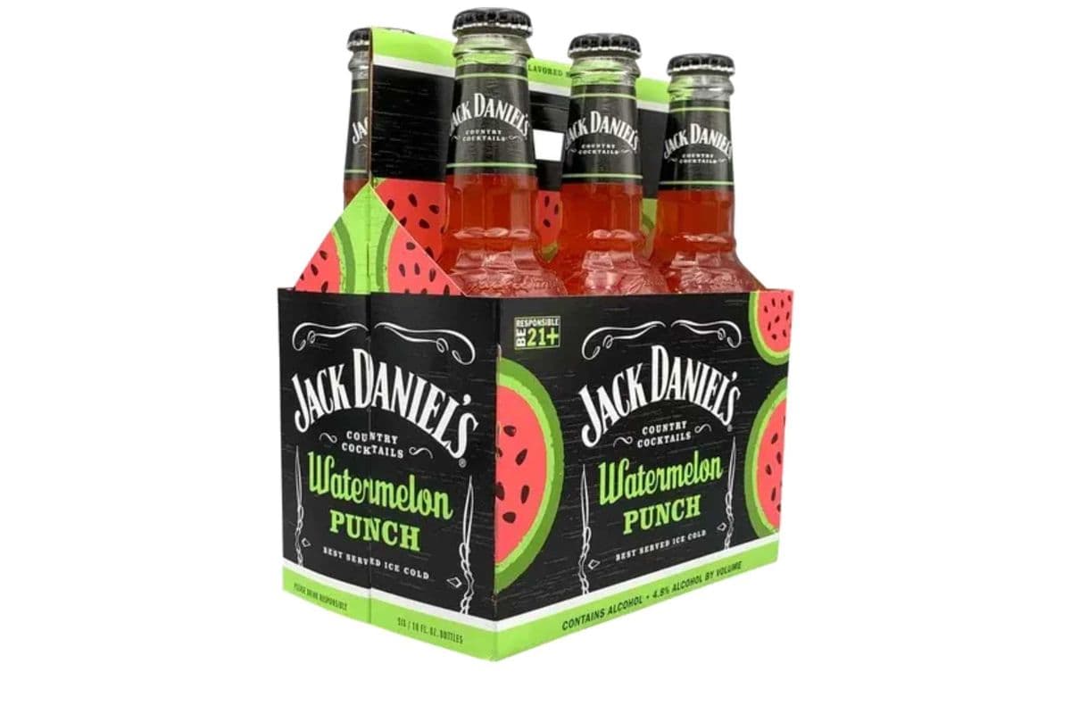 JACK DANIELS COCKTAILS WATERMELON PUNCH (6 x 350ML)