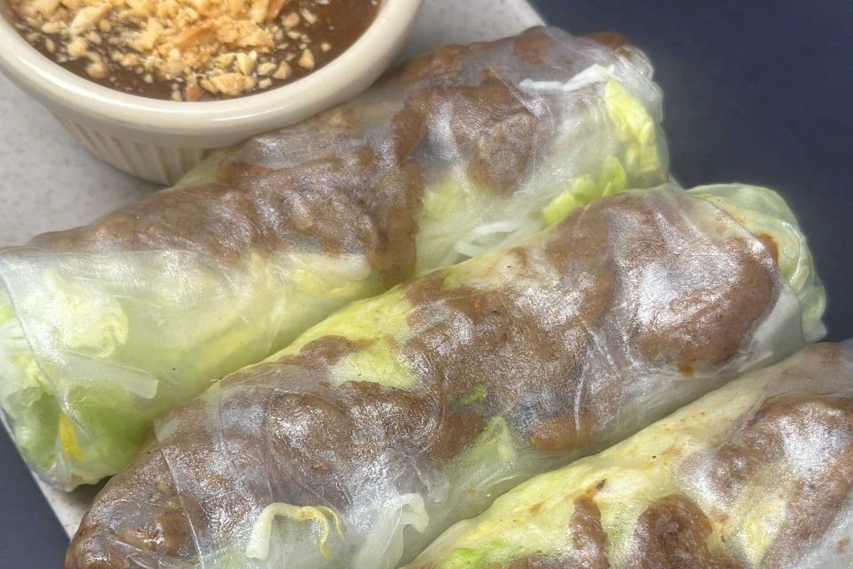 25A. Beef, Pork, or Chicken Salad Rolls