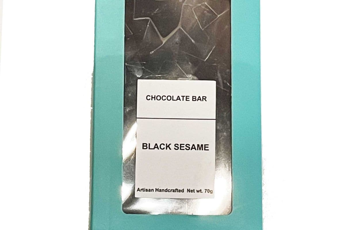 Black Sesame Chocolate Bar