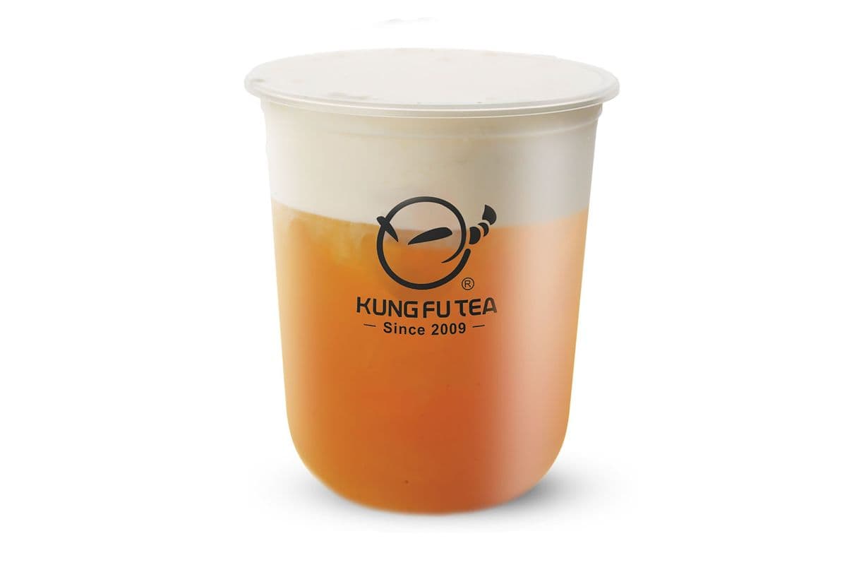 Cheese Milk Foam Jin Xuan Oolong Tea