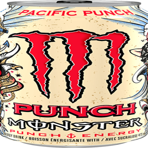 Monster Boisson Énergisante Pacific Punch 473ml/ Monster Energy Drink Pacific Punch 473ml