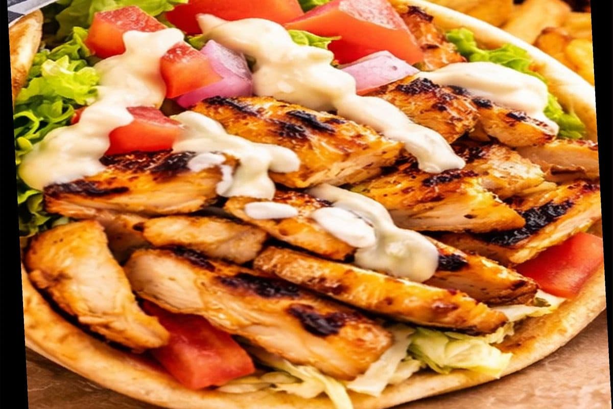 Jumbo Chicken Shawarma wrap