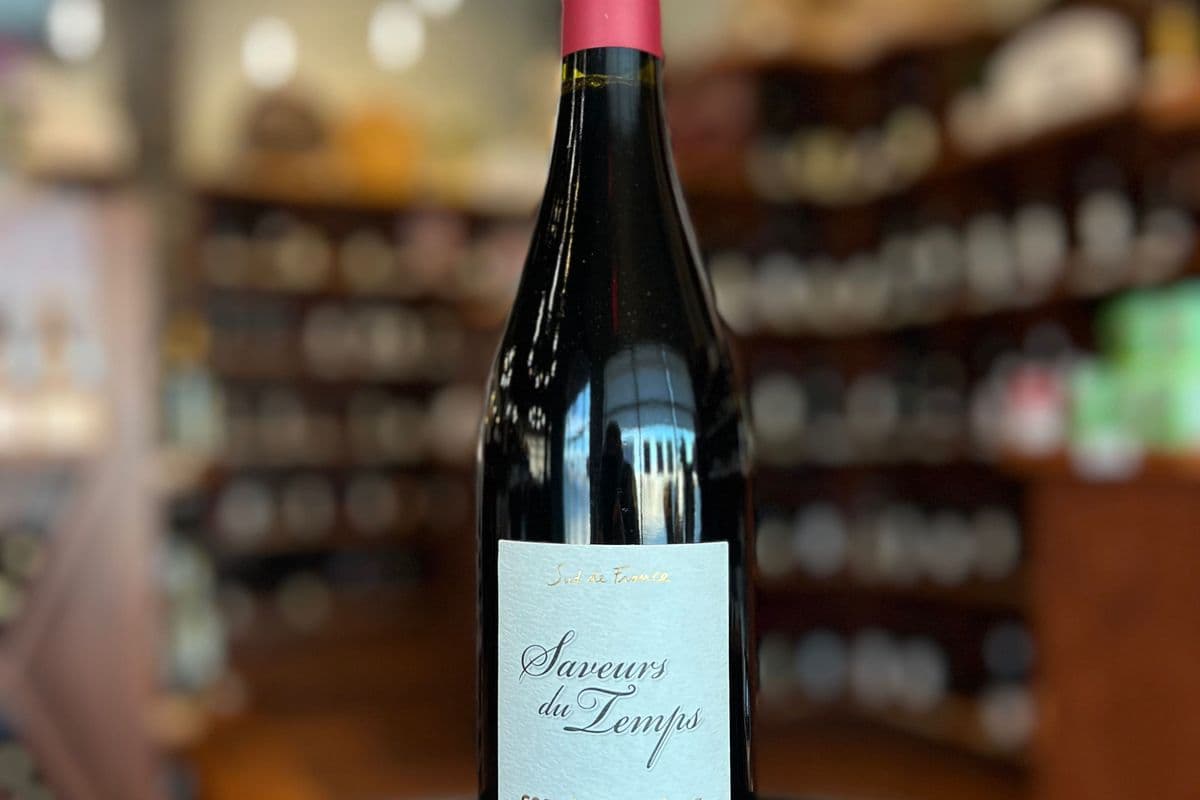 red | saveurs du temps grenache syrah (1 x 750 ml)