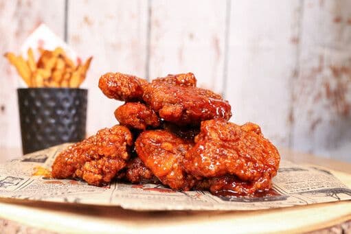 Poulet frit croustillant korean style