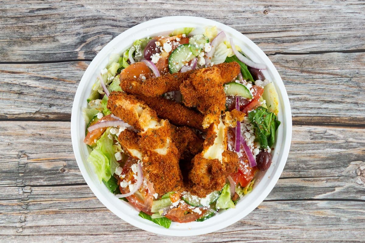 Halloumi Salad