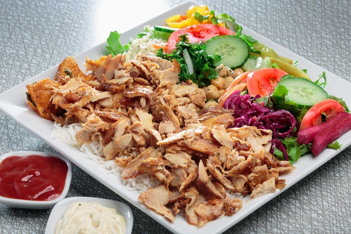 Chicken Shawarma Plate
