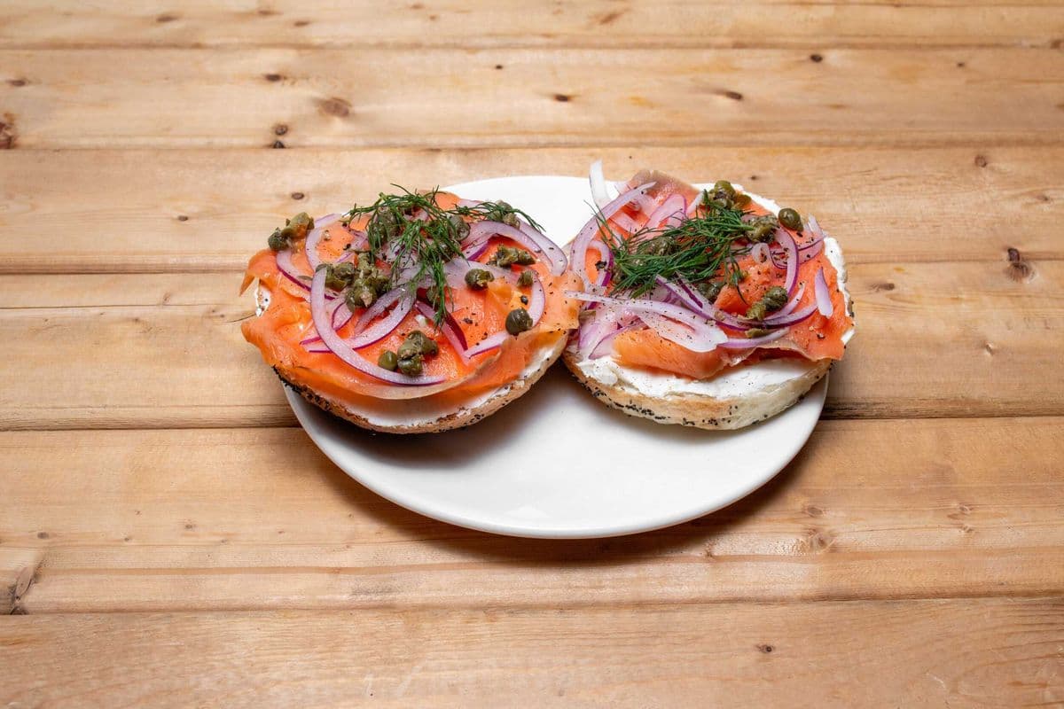 Smoked Salmon Sandwich