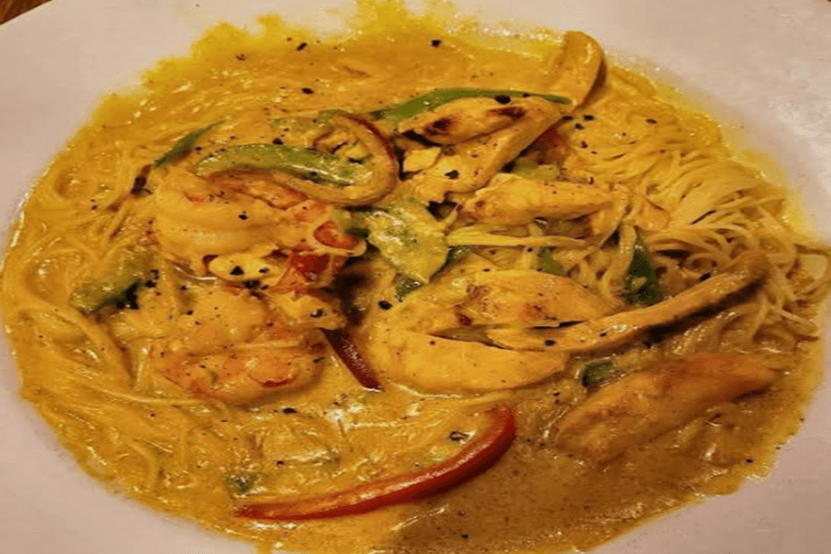 Angel-Hair Surf and Turf