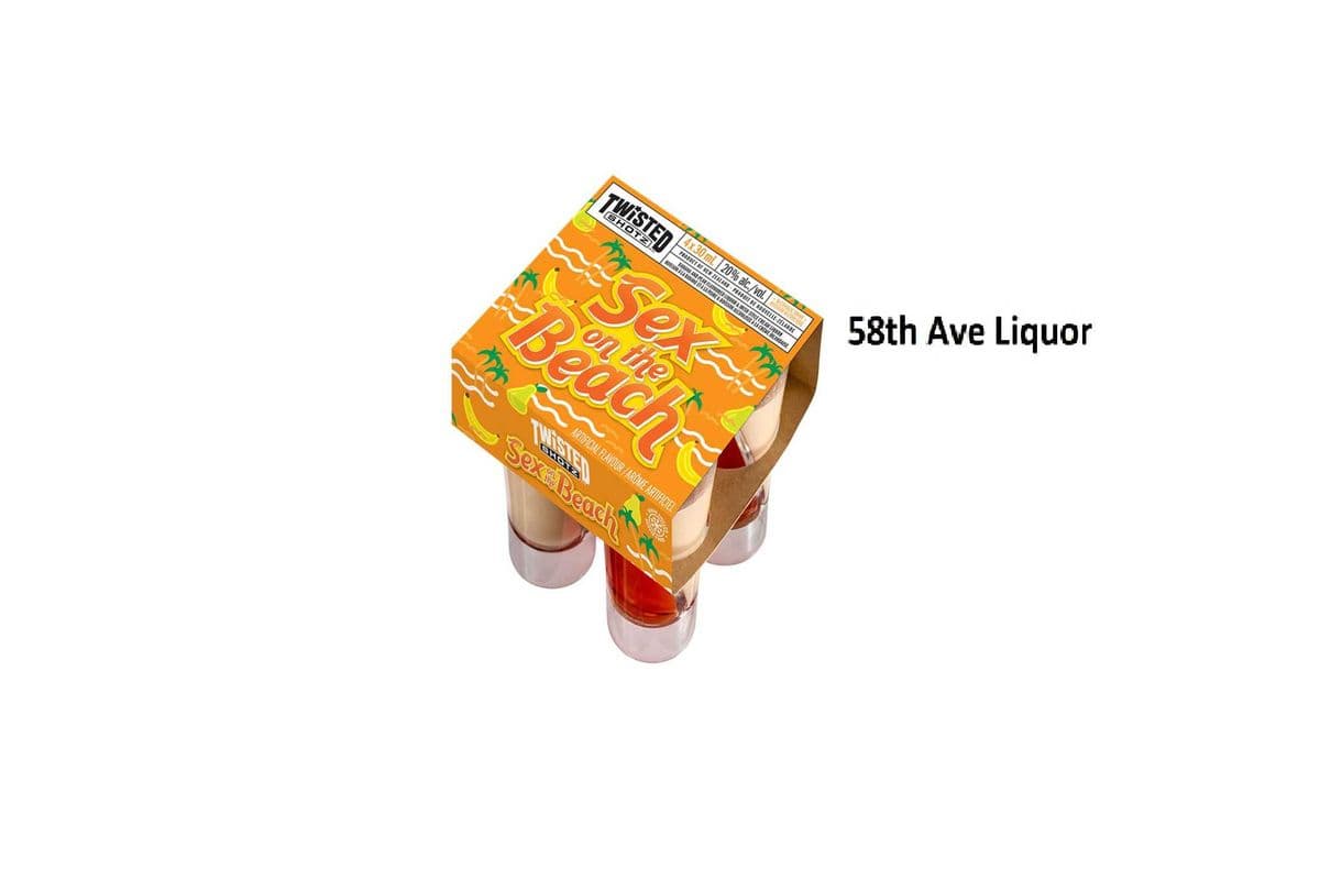 TWISTED SHOTZ SEX ON THE BEACH (1 x 4x30ML)
