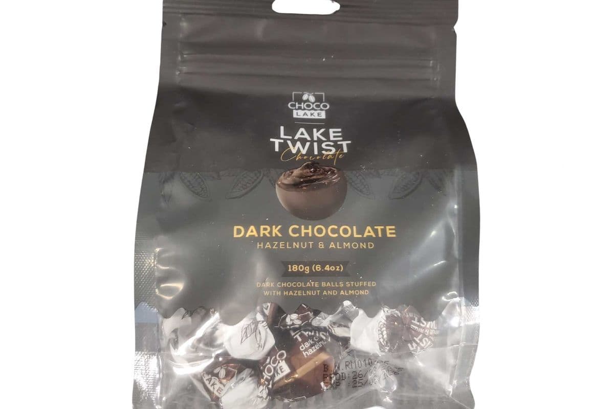 Chocolake Lake Twist Chocolate - Dark Chocolate Hazelnut & Almond