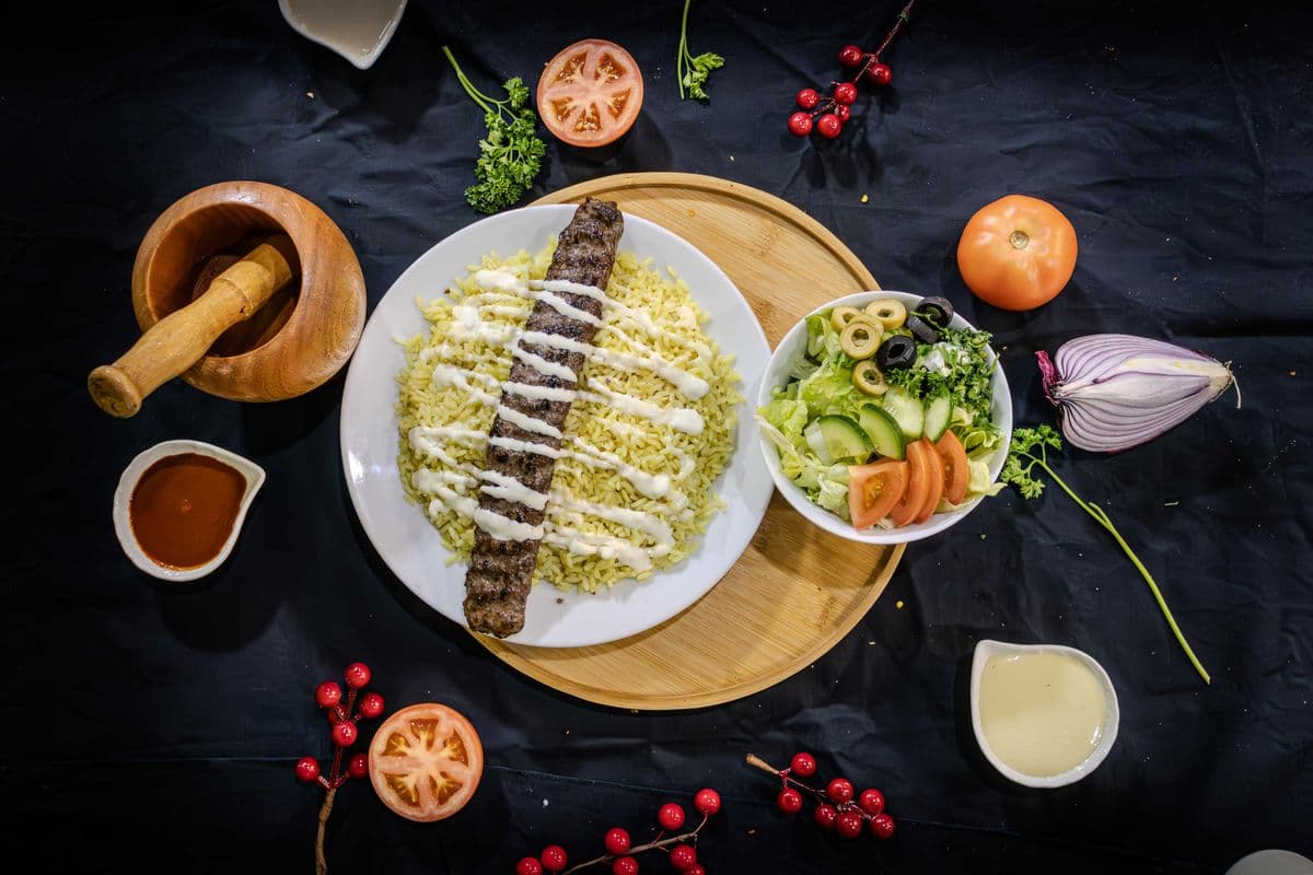 Kofta Plate (Kebab)