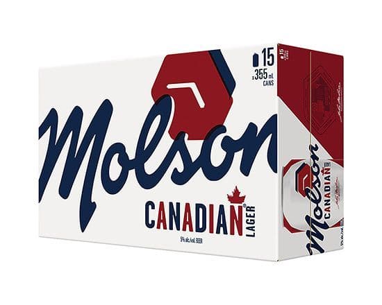 MOLSON CANADIAN (15x355ML)