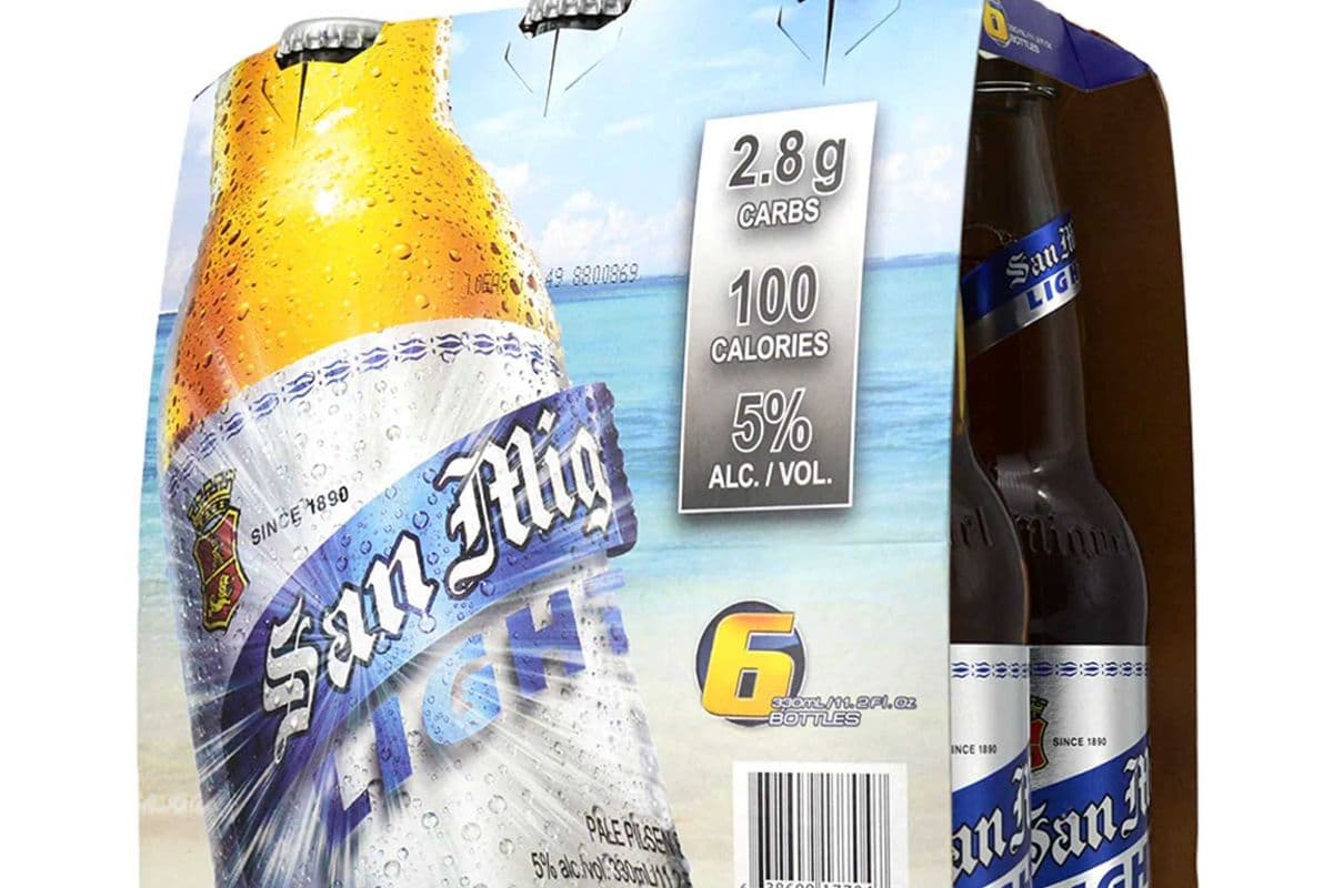 SAN MIGUEL LIGHT LAGER (6 BOTTLES) (6 x 330ML)
